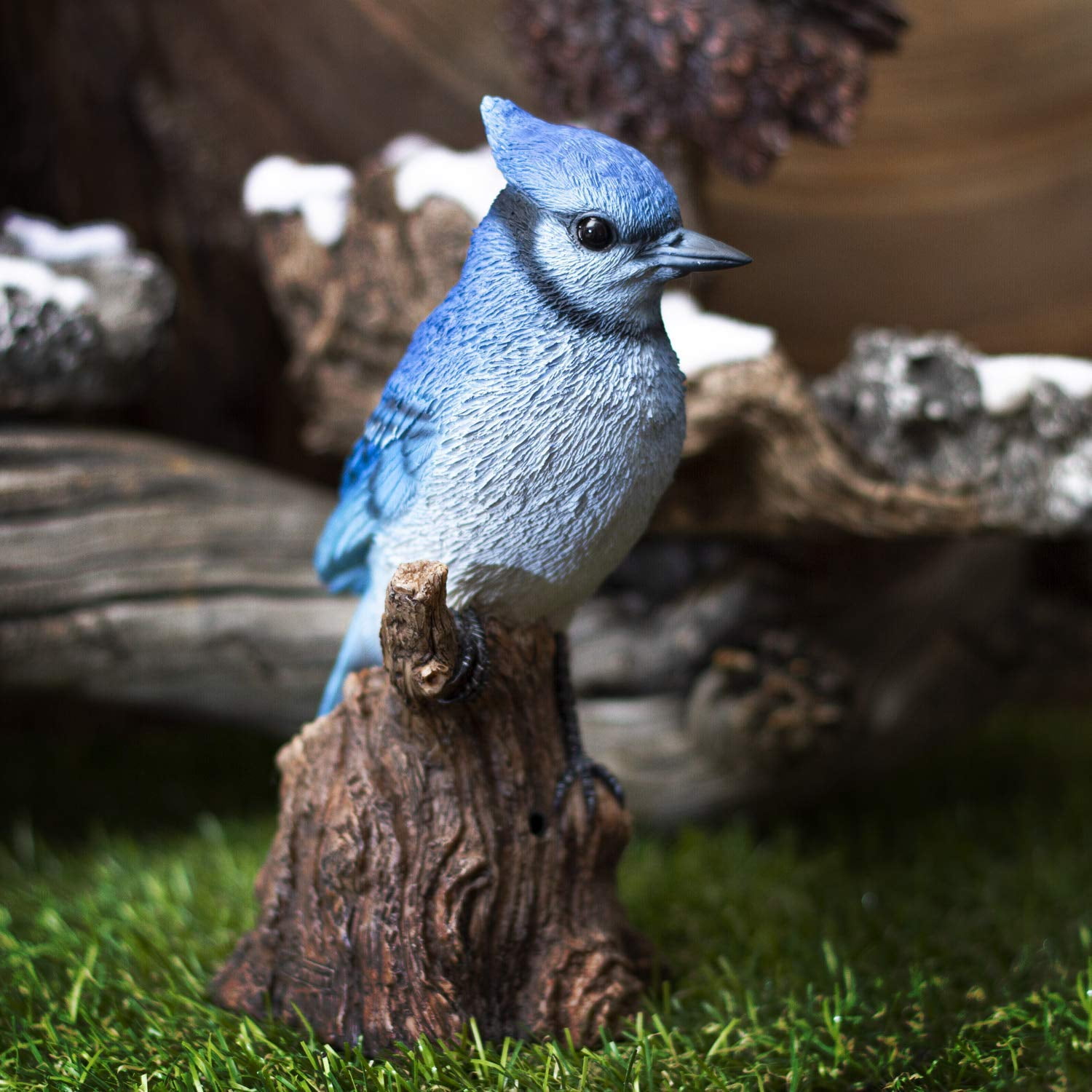 Ebros Blue Jay Perching On Branch With Motion Activated Bird Sound Figurine Walmart Com Walmart Com Ebros Blue Jay Perching On Branch With Motion Activated Bird Sound Figurine Walmart Com Walmart Com