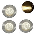 thumbnail image 4 of BUYISI 12V Led Touch Sensitive On-Off Light For Boat Caravan Motorhome Warm Spot Lamp White Led Touch Light Include Wires, 4 of 5