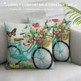 thumbnail image 3 of PHYHOO Spring Pillow Covers  Fresh Flower Market Spring Decorations Throw Farmhouse Pillowcase Linen Cushion Case for Spring Home Décor, 3 of 5