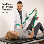 The Original Stretch Out Strap with Exercise Book, Top Choice Stretch Out Straps for Physical Therapy, Yoga Stretching Strap or Knee Therapy Strap by OPTP