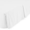 thumbnail image 3 of Bare Home Bed Skirt, Microfiber, Pleated, 15" Tailored Drop, Full, White, 3 of 5