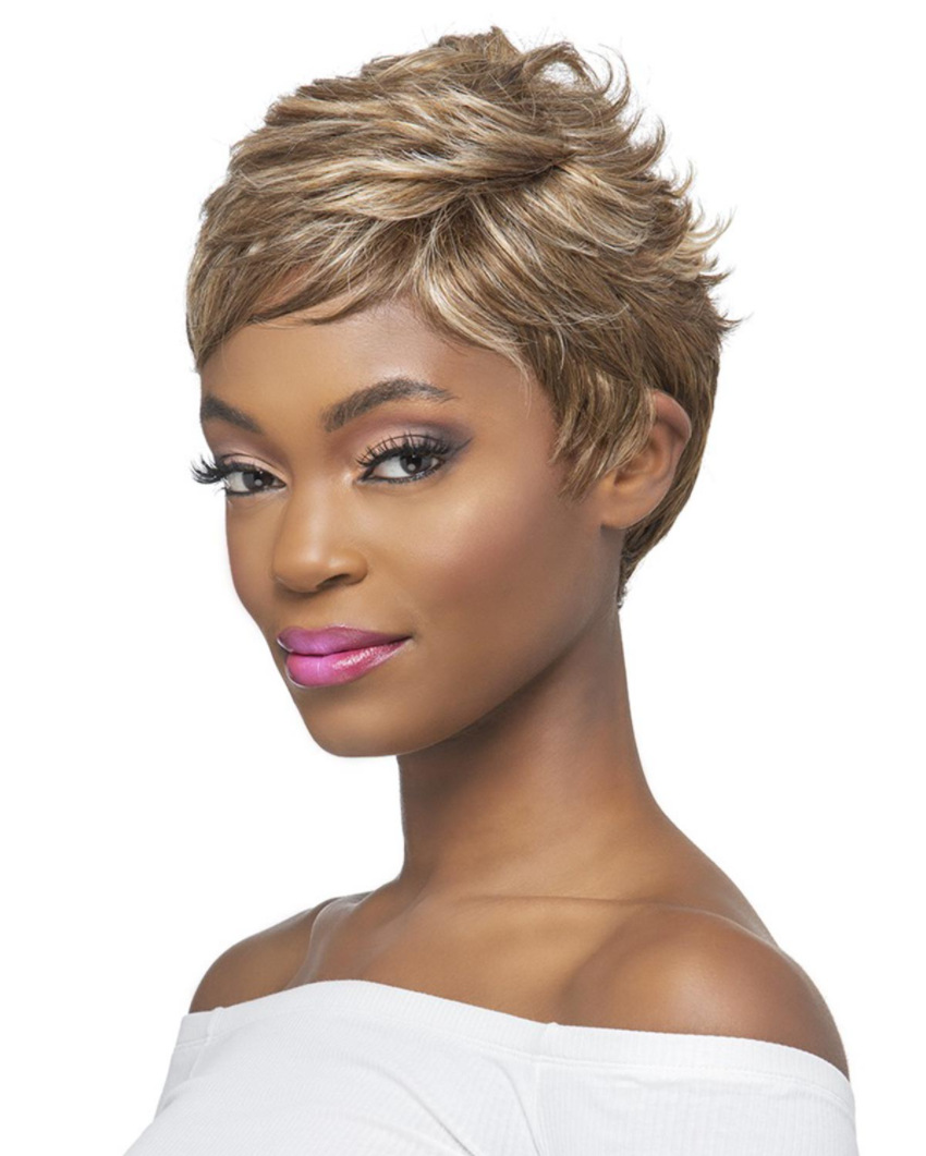 Short Pixie Cut Hair Wig Short Hairstyles Synthetic Wigs for Women Short Hair Wigs for Wome Replacement Wigs
