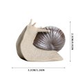 thumbnail image 3 of onlyliua Buscador de Regalos Novedad y Linda Decoración de Escritorio de Caracol La Decoración de Regalo, 3 of 5