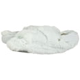 thumbnail image 3 of Dearfoams Luna - Pantuflas de piel sintética con correa elástica para mujer, bluewash, X-Large, 3 of 11