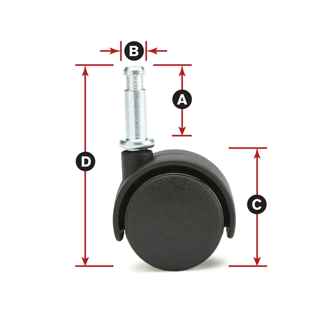 SHOPVAC Replacement Caster Wheel for All Around Vacs (Single Caster