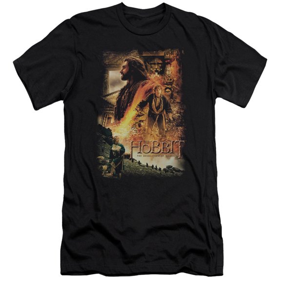 Hobbit Golden Chamber S/S Adult 30/1 T-Shirt Black