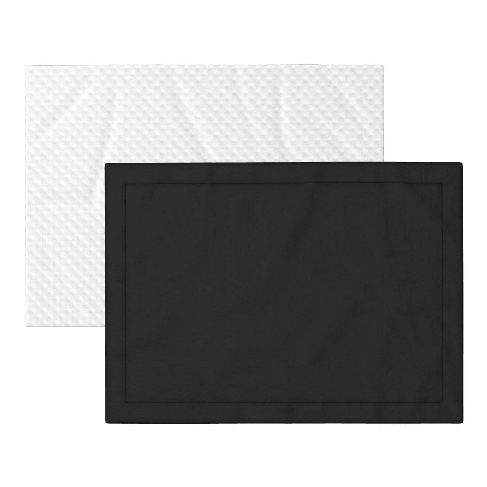 Naloa Black Dog Blanket, 3 Sizes Cat Blanket for Indoor Cats Large Medium Small Dog Gifts-Large