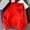 Red, variant on WTXUE Women's Oversized Heart Graphic Hoodie Sweatshirts Comfortable Long Sleeve Pullover Tops with Pockets Trendy Fall Winter Casual Outfit Valentine's Sweatshirts A L