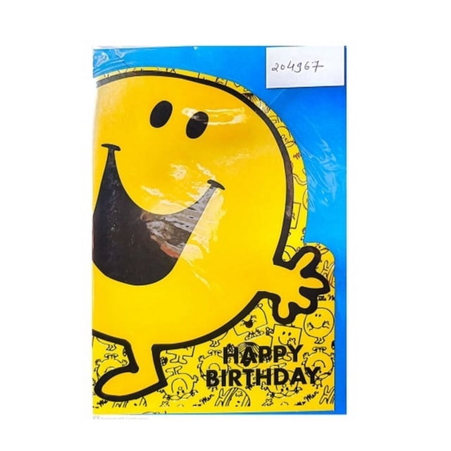 Tarjeta de felicitación de cumpleaños con emojis