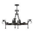 thumbnail image 2 of Meyda Tiffany 142876 Andorra 8 Light 42" Wide Taper Candle Style Chandelier - Rust /, 2 of 5