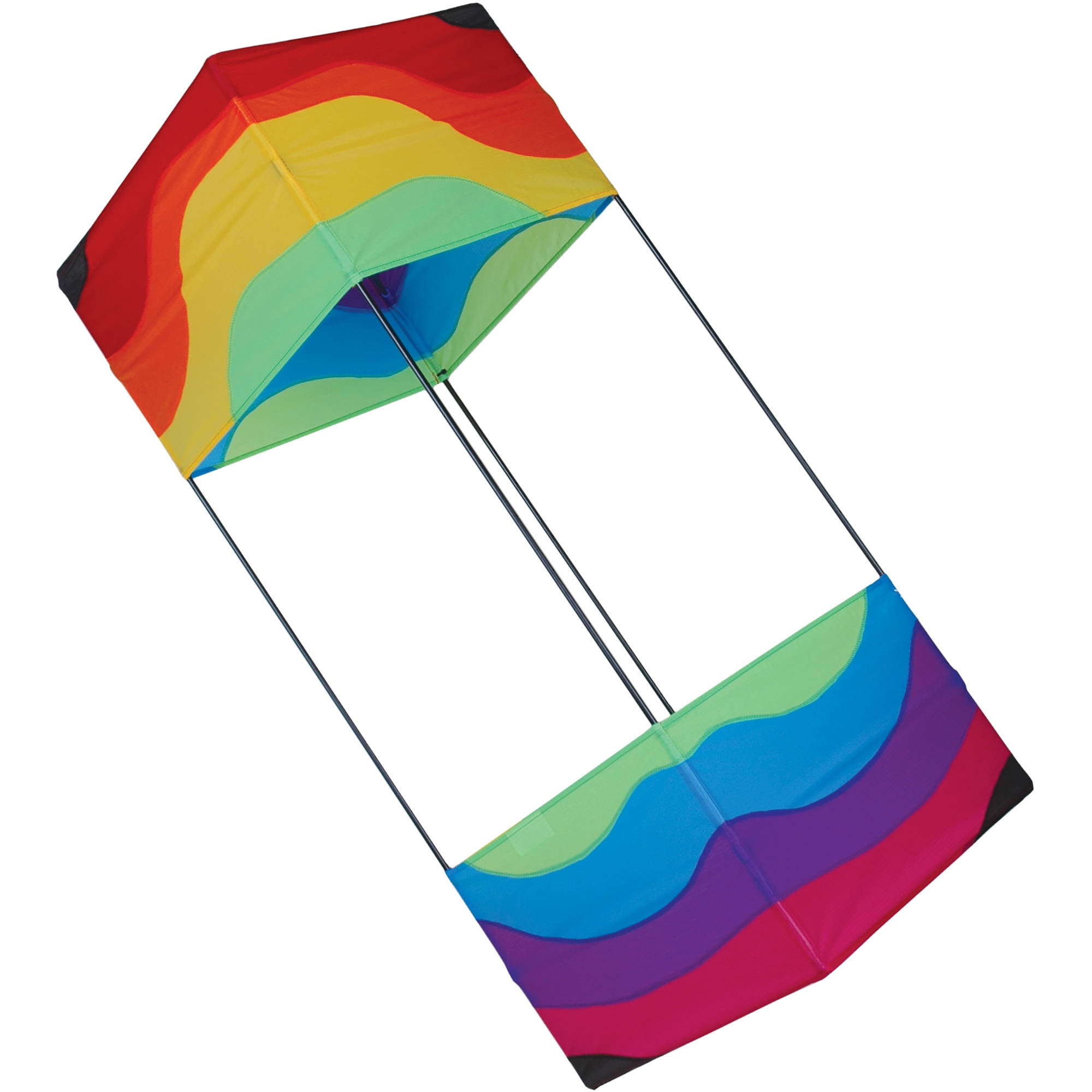 Premier Designs 36" Box Kite, Wavy Rainbow