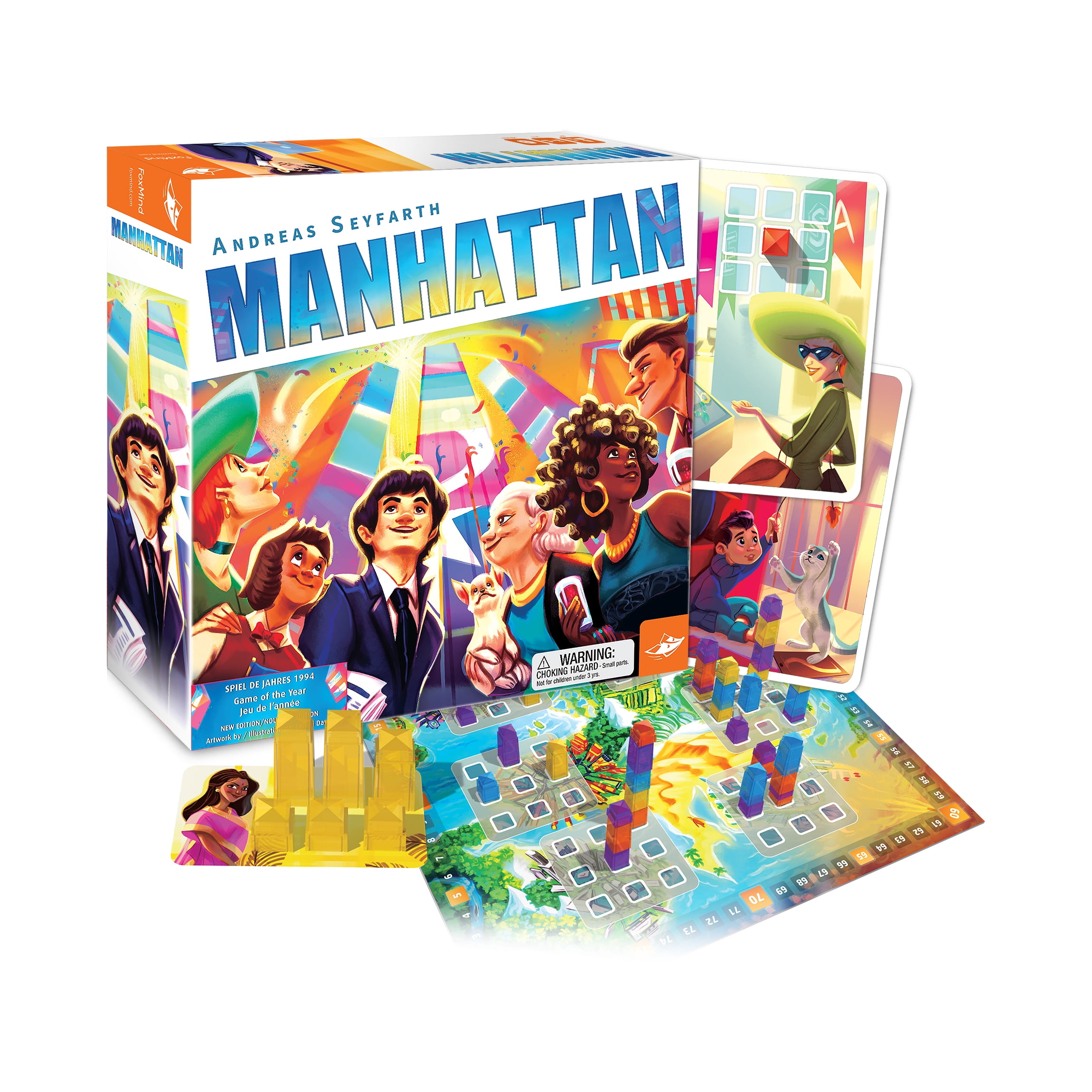 Manhattan Board Game, by FoxMind