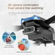 thumbnail image 3 of S89 RC Drone con cámara 4K Wifi FPV Cámara dual Drone Mini plegable Quadcopter Juguete para adultos Abody gris cámara dual 2 baterías, 3 of 7