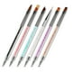 thumbnail image 1 of Vogacara Juego de 6 brochas para uñas, pintura de colores, elegante polvo con incrustaciones de cristal, bolígrafos de flores, mango antideslizante, Juegos de manicura Vogacara  CE012207-00, 1 of 6