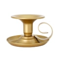 thumbnail image 4 of Candelabro de hierro de Estilo europeo Sunnimix tipo de taza de té artesanal Candelero contenedor de vela dorado, 4 of 8