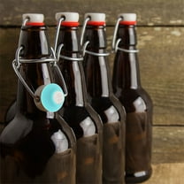 HOMOBABE Bottle Seal Ring Bottle Gaskets Sky-Blue 12Pcs