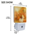 thumbnail image 4 of LED Sensor Night Light Dusk to Dawn Auto ON & Off, Plug-in Realistic Pumpkins, 4 of 7