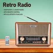 Retro-Style Decorative Radio Multifunction Music Player Bluetooth Speaker Radio