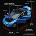 thumbnail image 5 of 2024 NEW 1:32 FOR TESLA Model 3 Alloy Model Car Toy Diecasts Metal Casting Sound and Light Car Toys Vehicle, 5 of 9