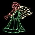 thumbnail image 1 of Northlight Lighted Trumpeting Angel Window Silhouette Christmas Decoration - 18", 1 of 6