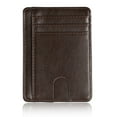 thumbnail image 1 of EIGTHTAIL RFID Blocking Leather Wallet Credit ID Card Holder Purse Money Case for Men, 1 of 17