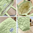 thumbnail image 3 of Candy-colored cotton handbag, fashionable and simple, student hand-carried lunch bag, 3 of 5