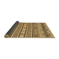 thumbnail image 2 of Ahgly Company Indoor Square Abstract Brown Modern Area Rugs, 3' Square, 2 of 4