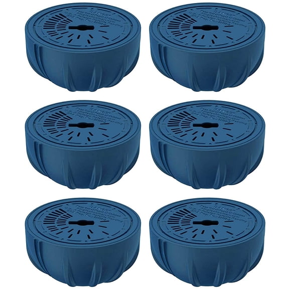 FROG Chlorine Cartridges for Flippin’ FROG System - 6 Pack for Easy Pool Care