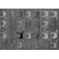 thumbnail image 1 of Ahgly Company Indoor Rectangle Abstract Gray Modern Area Rugs, 3' x 5', 1 of 4