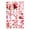 B, variant on Torch 9Pcs Valentine's Day Decoration Sheets, Heart Window Decals, Red and Pink Heart, for Home, Office, Classroom, Anniversary, Wedding, C