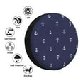 thumbnail image 4 of Bingfone Ancre Cœur Bleue pour Pneu de Rechange Protecteurs de Roues Universels Résistants aux Intempéries pour Remorque de Voyage RV SUV Camion-15 Pouces, 4 of 6