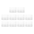 thumbnail image 3 of Tarro redondo transparente, 10 unidades, 10 g, redondo, para crema facial, rendimiento confiable, 3 of 12