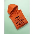 thumbnail image 3 of It's Freakin' Bats Hoodie Men -Image by Shutterstock, Male x-Large, 3 of 4