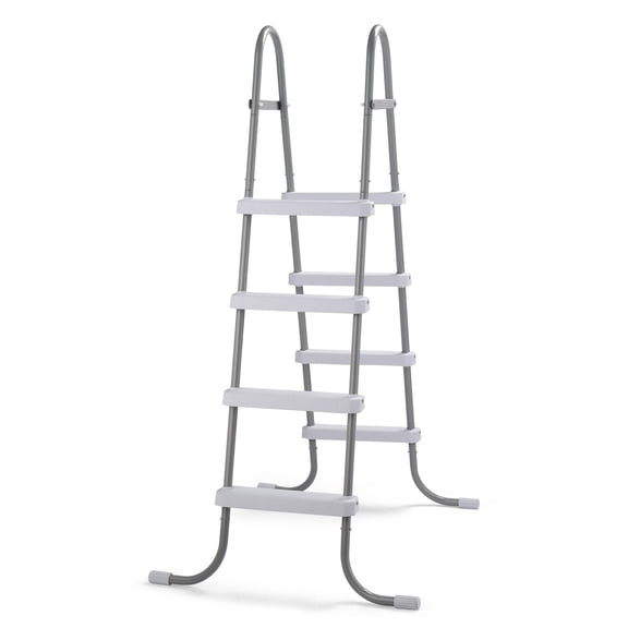 FASCK Above Ground Pool Ladder for 52 Inch Pools, 4-Step Double Sided Pool Stairs with Flip Up Safety Design, Heavy Duty 300 lbs Capacity