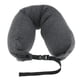 thumbnail image 2 of Cómoda almohada de viaje, portátil y ligera, rellena de emulsión para el cuello, ideal para avión, coche, tren. Gris oscuro, 2 of 6