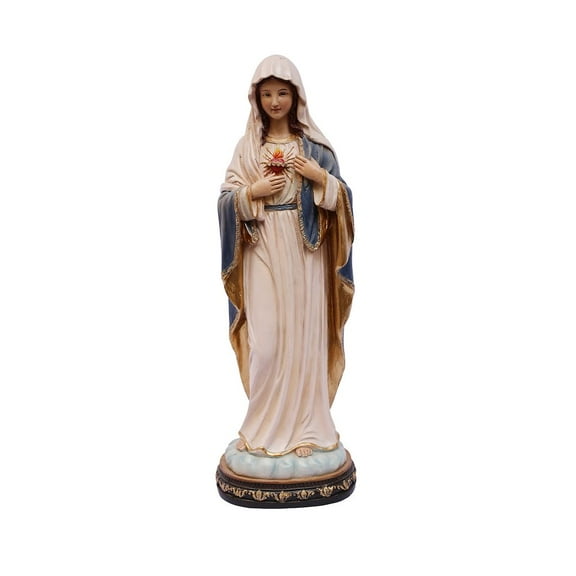 Hi-Line Gift Ltd. 12 in Sacred Heart Mary Statue Religious Decor