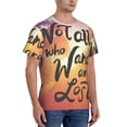thumbnail image 5 of Rocae Not All Who Wander Are Lost for Men's Moisture-Wicking Crew Tee - T-Shirt for Sports, Outdoor Activities, and Casual WearLarge, 5 of 9