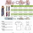 thumbnail image 3 of Wedding Guest Dresses for Women Wedding Dress Women's Casual Spaghetti Strap Printed Maxi Dress With Irregular Hemline And Side Slit Womens Dresses Green, 3 of 5