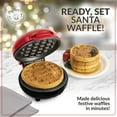 thumbnail image 3 of Nostalgia MyMini Santa Claus Holiday Waffle Maker, 3 of 10