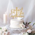 thumbnail image 3 of Cake Topper Mis Quince Para Tu Confirmación Dorado con Brillo, 3 of 7