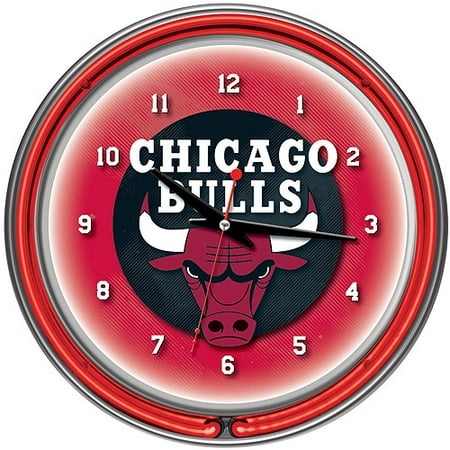 Bulls Desk Clock - Chicago Bulls NBA 14