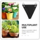 thumbnail image 3 of KAKOWELY 1 juego de bolsas de cultivo para plantas de jardinería, macetas colgantes de tela no tejida, bolsas de vivero, maceteros de pared, 3 of 5