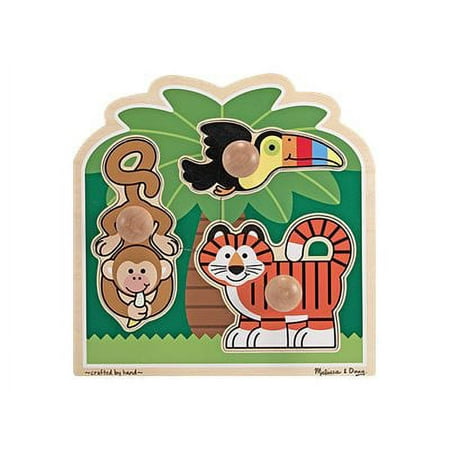 Melissa and Doug Rainforest Friends - Jumbo Knob