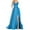 Sky Blue, variant on Juesizh Cocktail Dresses for Women Plus Size Off Back Strap Evening Dresses Elegant Fashion Solid Color Maxi Party Dress, S-3XL