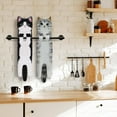 thumbnail image 6 of Tikeitoo Gifts for Women,Funny Hand Towels for Bathroom Kitchen Decor - Cute Cat Hanging Hand Towel Kitchen Gadgets - Unique Housewarming Birthday Cat Lover Gift Ideas for Women Mom Lady Adults, 6 of 8