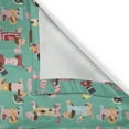 thumbnail image 4 of Ambesonne Dog Lover Window Valance, Abstract Dress, 54" X 12", Multicolor, 4 of 5