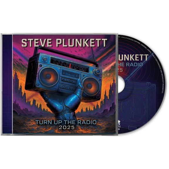 Steve Plunkett - Turn Up The Radio 2025 - Music & Performance - CD