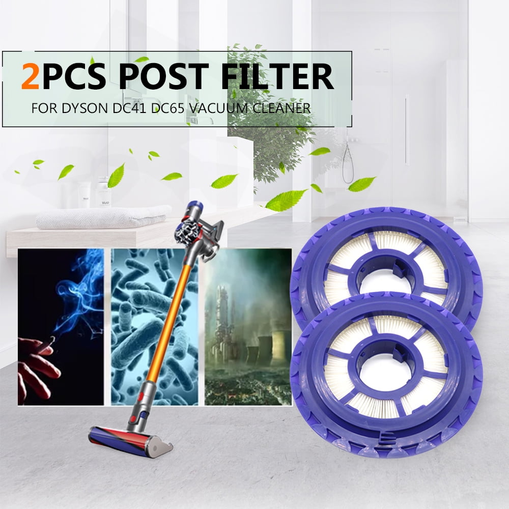 2pcs Post Filter HEPA Motor Filter Replacement for Dyson DC41 DC65
