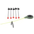thumbnail image 2 of Winter Fishing Rod Pole Tip,5pcs Portable Winter Ice Winter Fishing Rod Top Tip Fishing Rod Tips Solid Performance, 2 of 8