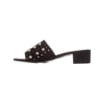 thumbnail image 3 of Womens B35 Jazzy Low-Heel Slide Mule Sandals, Black, 3 of 5
